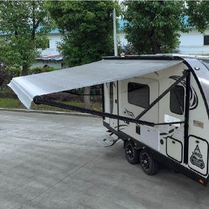 Awnlux cơ giới cuộn lên điện mái hiên cho RV phụ kiện Motorhome Trailer Camper RV mái hiên xe tải mái hiên - Product Image 4