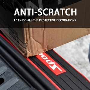 Bande anti-collision en PVC KLNT personnalisée avec logo d'usine, pour seuil <span class=keywords><strong>de</strong></span> porte <span class=keywords><strong>de</strong></span> camion, protection universelle <span class=keywords><strong>de</strong></span> <span class=keywords><strong>pare</strong></span>-<span class=keywords><strong>chocs</strong></span> <span class=keywords><strong>arrière</strong></span> <span class=keywords><strong>de</strong></span> voiture, installation facile - Product Image 4
