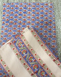 Hermosa Tela con Estampado de Arte Indio, Impresa a Mano, 100% Algodón, Decoración para el Hogar, Mejor Precio - Product Image 2