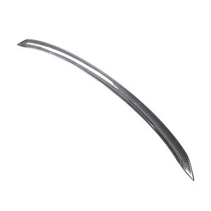 Spoiler Centrale in Fibra di Carbonio KM per Porsche Cayenne Coupé 2018-Up, Spoiler Tetto Turbo e <span class=keywords><strong>Ala</strong></span> Posteriore DUCKTAIL - Product Image 6