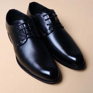 Zapatos Oxford Formales de Cuero Genuino para Hombre, Estilo Brogue Británico, Piel de Vacuno de Primera Calidad, Punta en Pico, Sin Cordones, Novedad 2025 - Product Image 2