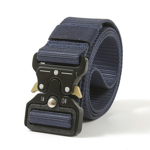 Cintura in Tessuto Personalizzata, Camouflage Rinforzato con Sgancio Rapido, Cintura Tattica da Uomo con Fibbia in Plastica - Product Image 4