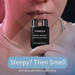 Çift delik konfor aromaterapi nazal solunum aleti tüp enerji uçucu yağ enerji Bar bitkisel özler ve özler ürün - Product Image 4