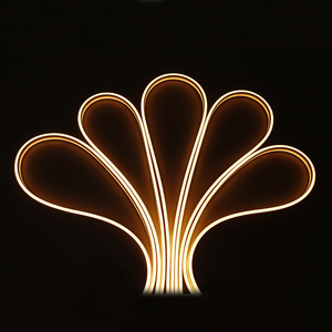 네온 플렉스 <span class=keywords><strong>12V</strong></span>/24V 따뜻한 흰색 4*8mm IP68 공동 압출 실리콘 LED 스트립 480LED/m COB LED 스트립 조명 캐비닛 가구 - Product Image 3