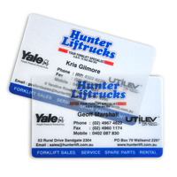 Tarjeta Magnética de Plástico Transparente Rígido Esmerilado con Logotipo Personalizado, Código QR, Impresión Digital y Grabado en Relieve, Tarjeta de Visita de PVC