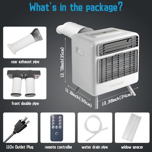 Aire Acondicionado Portátil Karinear de 3300 BTU y 110V con Manguera para Uso en Carpas de Camping - Product Image 6