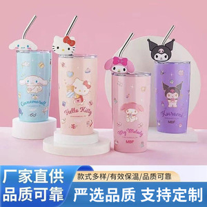 Sanrio Tumbler 20oz Double Layer Vacuum Insulated Cup With Straw For Travel - Product Image 5