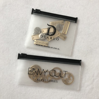 Custom Small PVC Jewelry Plastic Zipper Bag
