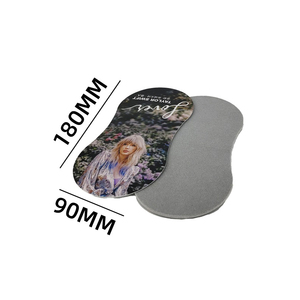Tapis de protection pour disques vinyles en velours floqué personnalisé, antidérapant, antistatique, pour la manipulation des LP, avec surface douce - Product Image 2