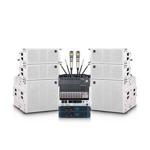 Sistema de Altavoces Profesionales CSL Audio, Sistema de Sonido Profesional para Salas de Conferencia con Doble Altavoz de 6.5 Pulgadas White Line - Product Image 1