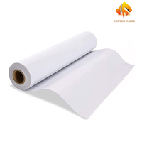 Papel de periódico recubierto de silicona de materiales reciclados de 80 g/m², 5 rollos personalizados de 24 pulgadas y 150 pies, para uso químico, núcleo de 25 mm