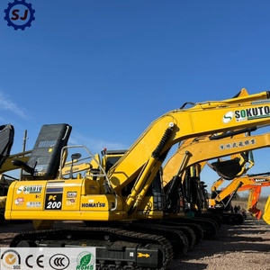 Excavatrice Komatsu PC200 d'occasion d'origine japonaise, 20 tonnes, sur chenilles, de haute qualité, matériel de construction PC220 PC240 - Product Image 2