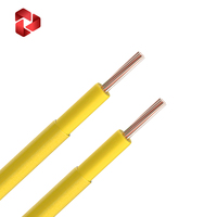Cable Eléctrico de Cobre THHN THWN para Construcción, Unipolar, Flexible, de PVC, Tamaño Personalizado