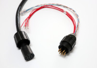 Connecteur de câble réseau Gigabit étanche mâle/femelle 13 cœurs, alimentation 8 cœurs, 5 cœurs, pour câble sous-marin IP68 en acier inoxydable