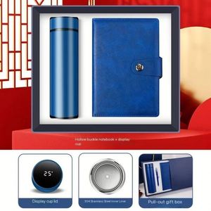 Coffret Cadeau d'Affaires pour Femme : Bouteille Isotherme, Stylo et Carnet – Idéal pour Entreprises, Assurance, Noël, Remise de Diplôme – Promotion Fin de Série - Product Image 2