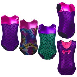 Vêtements de gymnastique pour filles de 3 à 12 ans, justaucorps de danse, combinaison pour cours de danse, exercices, spectacle sur scène, danse contemporaine - Product Image 1
