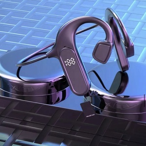 ANC สายคล้องคอกันน้ําหูฟังกีฬาเปิดหูกระดูกนําหูฟังคอแขวนฟันสีฟ้าหูฟังพร้อมช่องใส่การ์ด Tf - Product Image 3