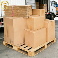 Boîte en carton ondulé sur mesure, 3/5/7 couches, carton d'expédition robuste pour déménagement, stockage, emballage e-commerce