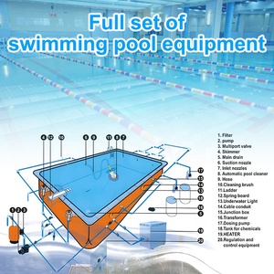 Set Completo Profesional para Piscinas Water Faery, Incluye Bomba, Escalera, Limpiador, Cascada y Todos los Herramientas para el Mantenimiento de Piscinas - Product Image 2