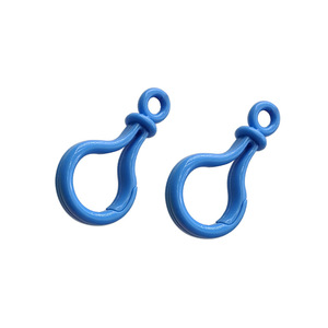 31*60mm acrylic lớn dày Bóng đèn hình tôm hùm <span class=keywords><strong>Clasp</strong></span> ánh sáng đầy màu sắc Bóng đèn hình dạng <span class=keywords><strong>Clasp</strong></span> cho Diy Keychain hành lý móc phụ kiện - Product Image 2