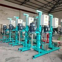 Disperseur hydraulique à grande vitesse, machine de mélange et de dispersion de peinture pour revêtements d'encre