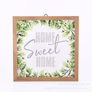 Wooden Photo Frame Rectangle <b>Light</b> Brown Home Wall Decoration <b>Panel</b> Office Space Hanging Artwork - Product Image 2