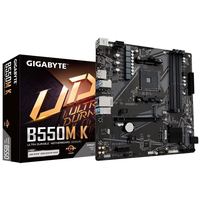 Vente flash - Carte mère GIGABYTE B550M K DDR4 B550M pour jeux - Socket AMD AM4 - RAM DDR4 - Carte mère d'ordinateur B550M