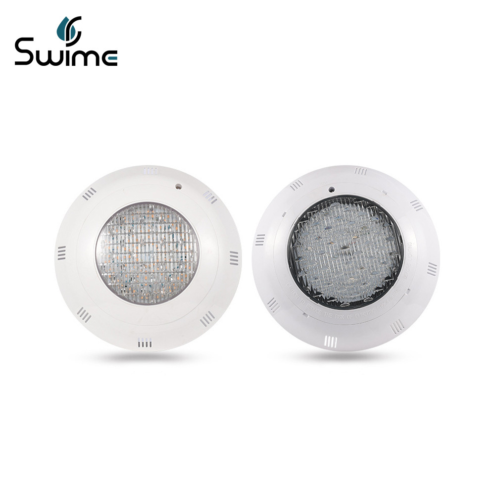 IP68 Waterproof Wall Mount Plastic Material Underwater Application Swimming Pool Lights Led Underwater 12w 18w 25w 35w AC12V