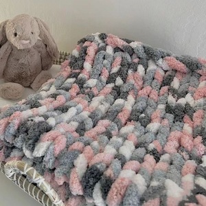 Hilo de Chenilla Grueso y Suave de Alta Tenacidad, 250g, 100% Poliéster, Tintes Reactivos, para Tejido a Mano, Manualidades y Decoración del Hogar - Product Image 3
