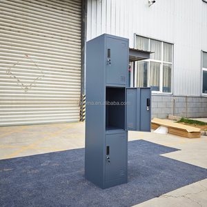 Armoire de rangement en métal de haute qualité pour salle de sport, école, bureau-Casiers en acier durables avec serrure à clé - Product Image 2
