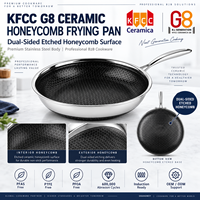 Poêle à frire professionnelle en acier inoxydable 3 plis alvéolée Shangwey Factory pour cuisinières à induction, gaz et électriques, taille personnalisée