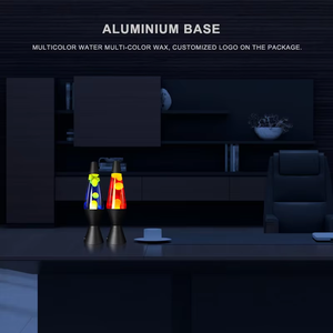 J & R 14.5 \ "Gigantische Rechthoekige Vulkaan Lava Lamp Usb Aangedreven Warm Wit Led Voor Kinderen Voor Halloween En Kerstversiering - Product Image 6