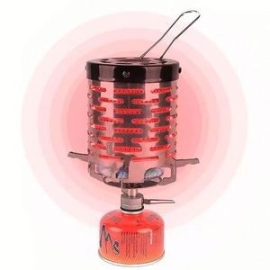 Outdoor Portable Stainless Steel Warming Gas Stove Tent Heating <b>Cover</b> Camping Mini Heater for Traveling <b>BBQ</b> - Product Image 2