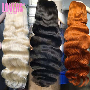 Vente en Gros Perruque <span class=keywords><strong>Lace</strong></span> Frontale HD Pré-Plumée 100% Cheveux Humains Vierges Bruts, Perruque <span class=keywords><strong>Lace</strong></span> Frontale 360 Sans Colle, Perruques Full <span class=keywords><strong>Lace</strong></span> 13X6 en Cheveux Humains - Product Image 3