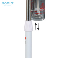 Appareil de soin du visage électrique à vapeur d'ozone avec support réglable en hauteur pour salon et spa