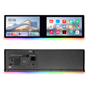 Лучший автомобильный GPS-навигатор с двумя 10,1-дюймовыми сенсорными экранами на <span class=keywords><strong>Android</strong></span> 13, 360-градусной подсветкой, установкой на приборную панель, DSP-усилителем и гарантией 1 год - Product Image 1