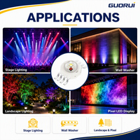 GUORUI 8 Pin 4in1 HPL Epileds Epistar 4W 8W 10W 12W RGBW Chip Dioda Emitor LED Daya Tinggi