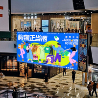 Pantalla LED de Alto Brillo a Todo Color 4K HDR10+ P2.6 P2.97 P3.91 P4.81 Pantalla LED Interior Fácil de Instalar Panel Publicitario