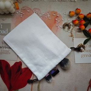 Bolsa Ecológica de Algodón con Cordón, Bolsa de Regalo con Logotipo Personalizado de Alta Calidad y Bajo Precio, Bolsa para Guardar Joyas y Collares - Product Image 3