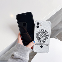 Coque de protection pour téléphones mobiles Apple 17 Air, accessoires pour iPhone 14 15 Pro Max, tendance créative, anti-chute, 16 Plus, coque intégrale