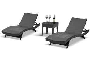 Plus récent Loisirs design Moderne Pas Cher en Plein Air Meubles <span class=keywords><strong>De</strong></span> <span class=keywords><strong>Jardin</strong></span> piscine bain <span class=keywords><strong>de</strong></span> soleil Confortable Patio Rotin en osier <span class=keywords><strong>chaise</strong></span> <span class=keywords><strong>longue</strong></span> - Product Image 2