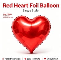 Nouvel ensemble de ballons en forme de cœur à imprimé léopard de 18 pouces pour les mariages, les fêtes de la Saint-Valentin, ballons décoratifs en gros