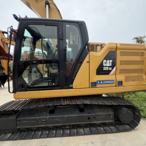 Excavatrice d'occasion Caterpillar 320GC, 20 tonnes, excavatrice à chenilles moyenne CAT320 avec forte force de creusement pour les projets routiers, les carrières et les travaux municipaux - Product Image 2
