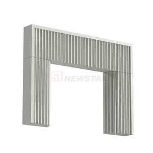Newstar Luxury Curve Marble Tile Cheminée Surround <span class=keywords><strong>pour</strong></span> une décoration de salon élégante - Product Image 2