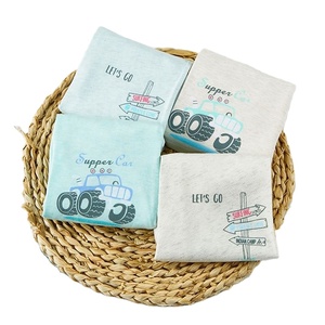 Caleçons plats respirants en coton coloré pour garçons, 4 pièces, sous-vêtements en coton à motif dessin animé pour étudiants, caleçons junior pour garçons à découpe en U - Product Image 4