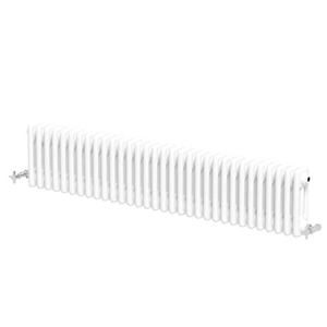 AVONFLOW OEM Radiatori Centrali per <span class=keywords><strong>Soggiorno</strong></span>, Radiatore a Colonna <span class=keywords><strong>Orizzontale</strong></span> Bianco e Nero per Riscaldamento ad Acqua - Product Image 5