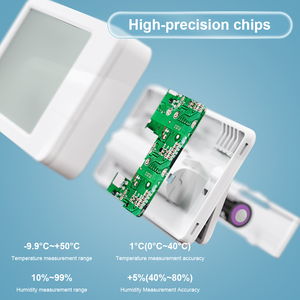 Thermomètre numérique de température et d'<span class=keywords><strong>humidité</strong></span>, hygromètre, écran LCD intérieur et extérieur - Product Image 5