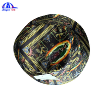 Topi Bucket Cetak Digital Kustom dengan Pola Bunga Rantai Pelangi Unisex Safari Fisherman Cap Sublimasi Kepadatan Tinggi Kasual