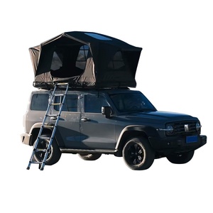 Factory Direct 100% Waterproof Inflatable <b>Roof</b> Tent Quick-Open Side <b>Canopy</b> Customizable Oxford Fabric Car Rooftop Tent Popular S - Product Image 1