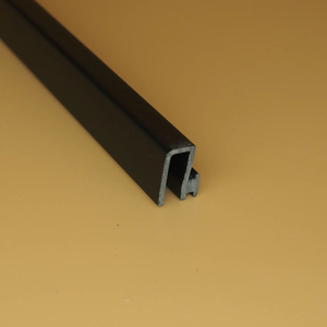 Profilé en PVC extrudé sur mesure, écologique et durable, pour l'équipement, les bureaux, les bâtiments, les hôpitaux, utilisation extérieure - Product Image 1